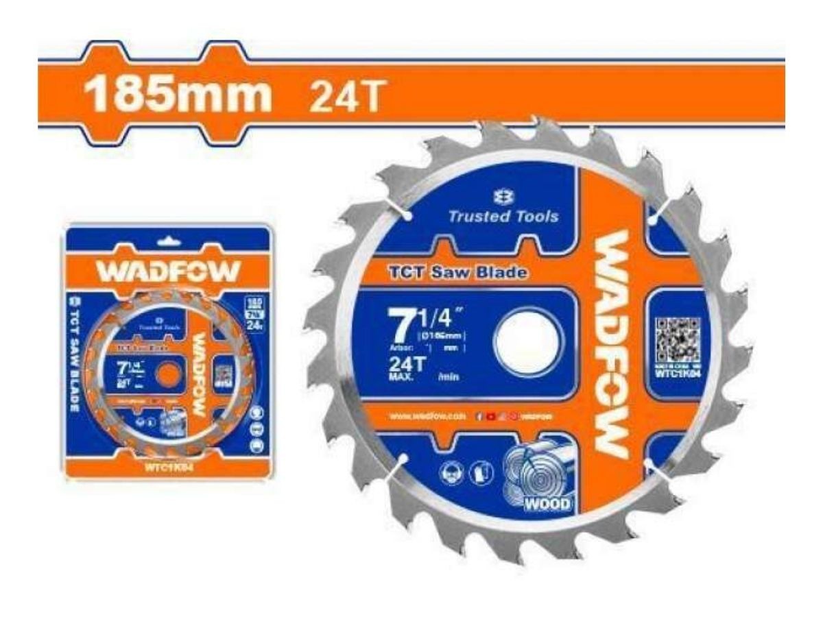 DISCO MADERA 7 1/4 24 DIENTES WADFOW