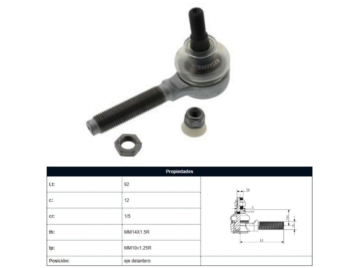 Puntero Citroen Xsara Xsara Picasso Zx/C15/C4 Berlingo Peug 205/505/309/504/306 Partner 307 Renault Trafic Sma C81/C52 68-25 Der/Izq