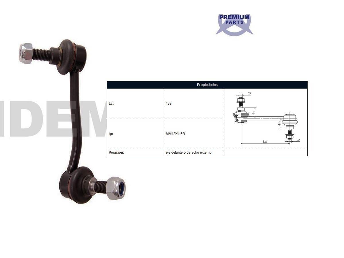 Bieleta Mercedes Benz Sprinter 310D/311Cdi/313Cdi/316Cdi/415Cdi/515Cdi 97-25 Der