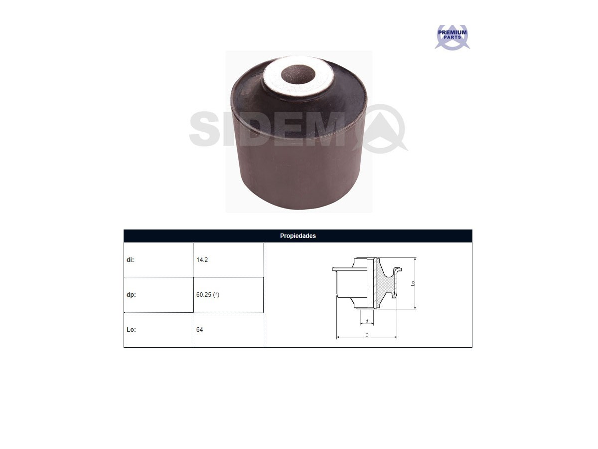 Buje Volks Amarok 4X2 - 4X4 11-25 Der/Izq