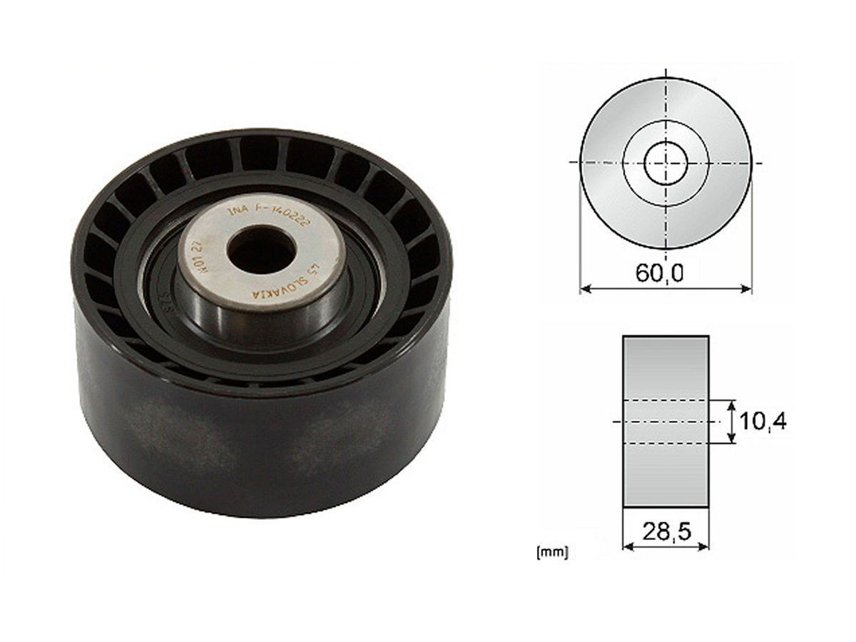 Tensor Guía Correa Distribución