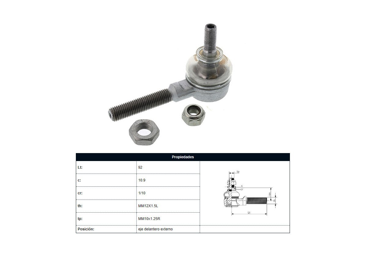 Puntero Mercedes Benz 190 D (W201) 82-93 Der/Izq