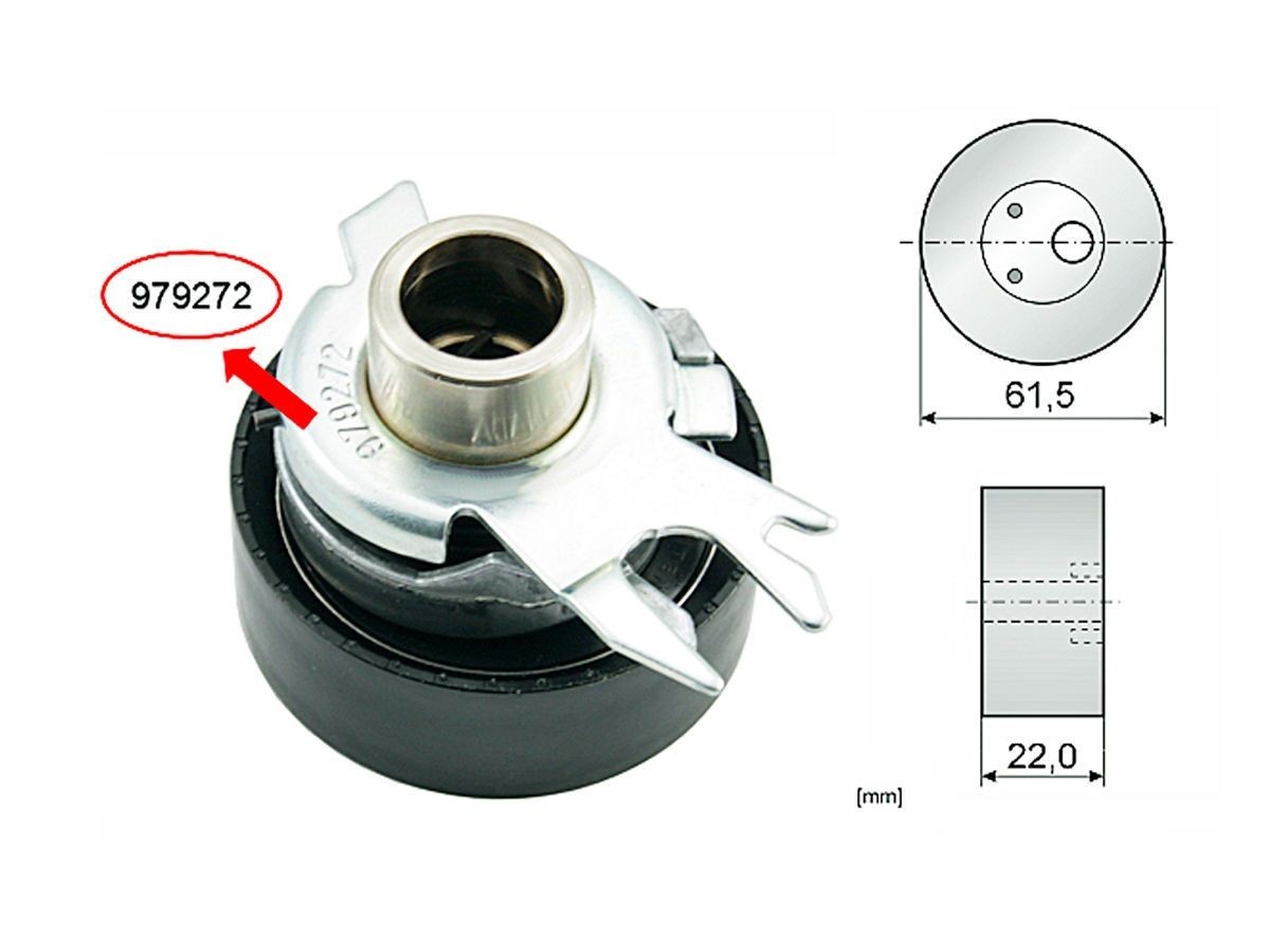 Tensor Correa Distribucion Volkswagen Gol II/Polo/Caddy II 1.0/1.6 95-03