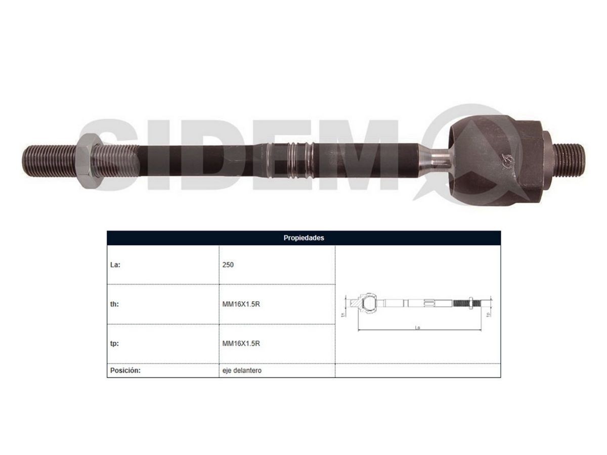 Mate Benz Vito 111Cdi (W447) 18-25 Der/Izq