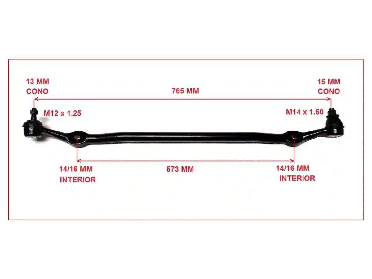 Barra De Direccion Toyota Hilux 89-04