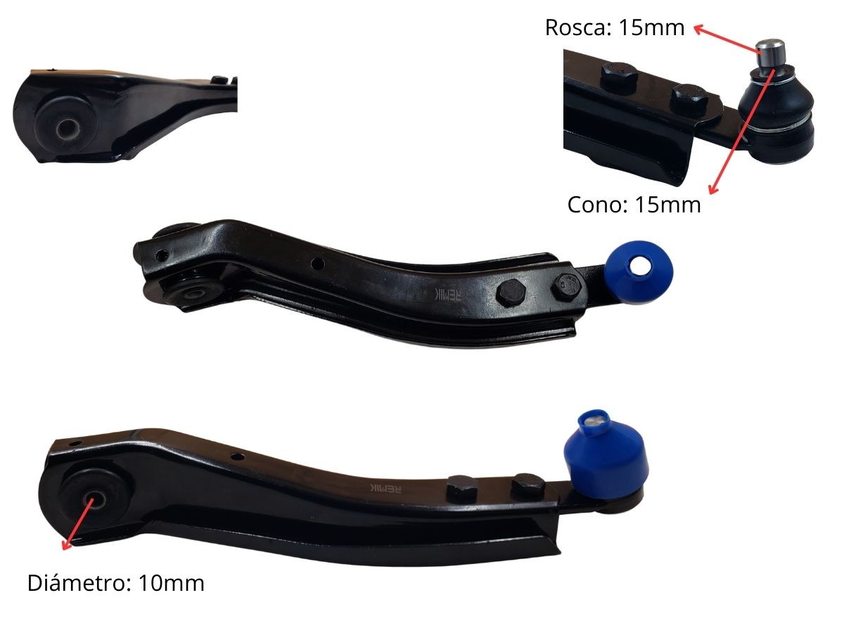 Brazo Suspensión Chevrolet Agile Corsa Celta Montana 95-21 Izq