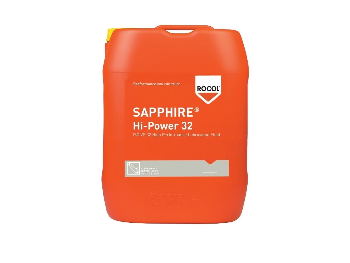 Aceite Hidraulico Industrial Mineral Con Una Viscosidad Iso Vg 32 Sapphire Hi Power 32 1 Lt