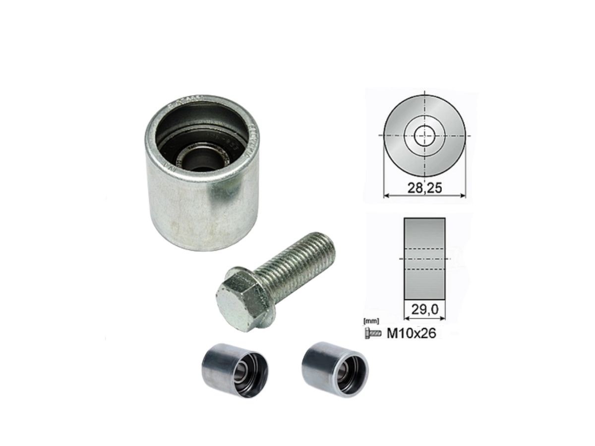 Tensor Guia Correa Distribucion  Audi A3/A4  Jac T6 Pick Up (Hfc1037Dkf)  Volkswagen Bora/Golf/Vento/Passat  94-25