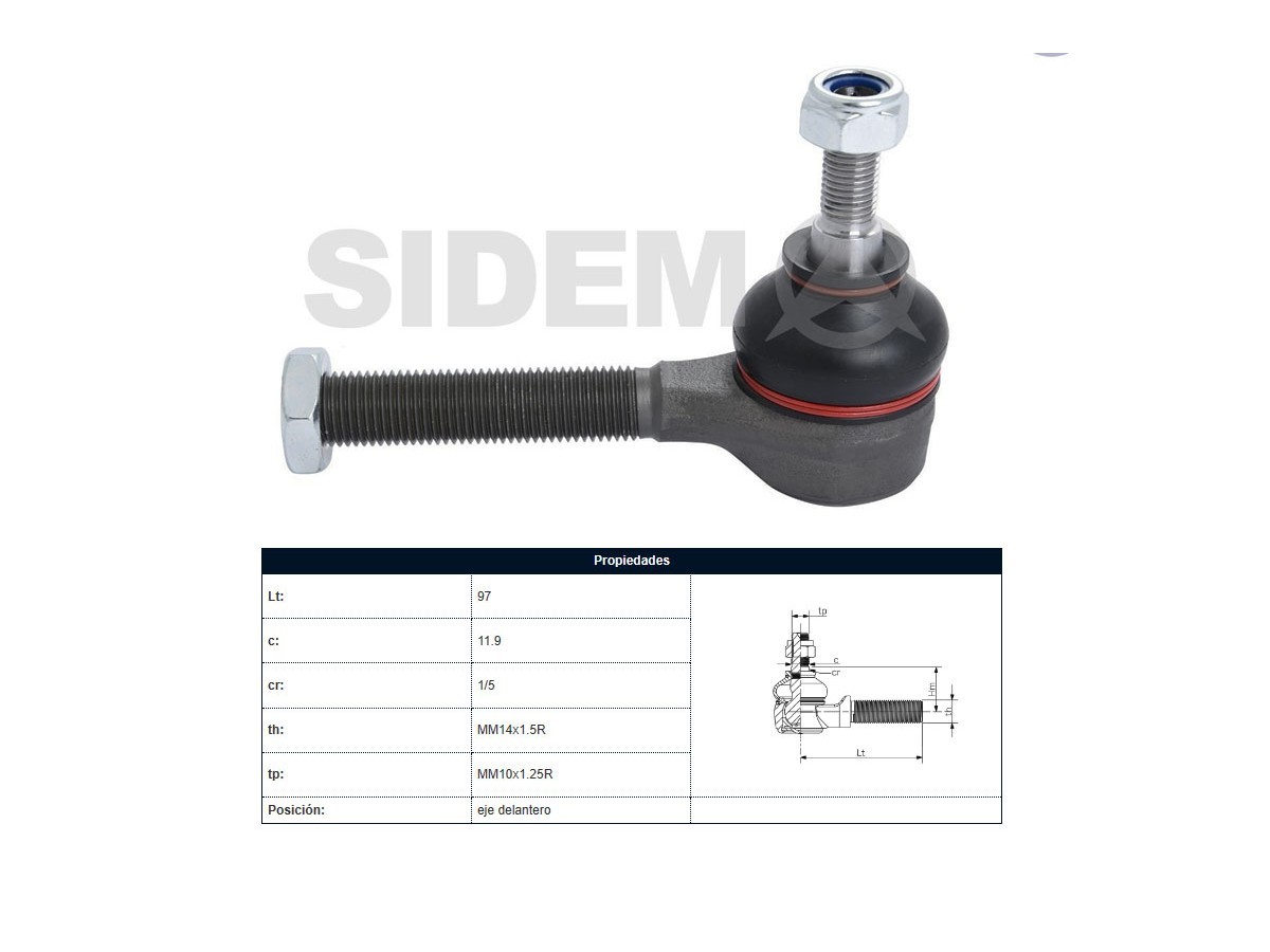 Puntero Renault Express/R9/R11/R4L - 4F 62-25 Der/Izq