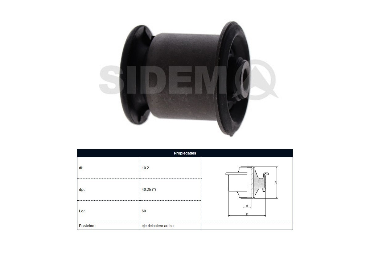 Buje Volks Amarok 4X2 - 4X4 11-25 Der/Izq