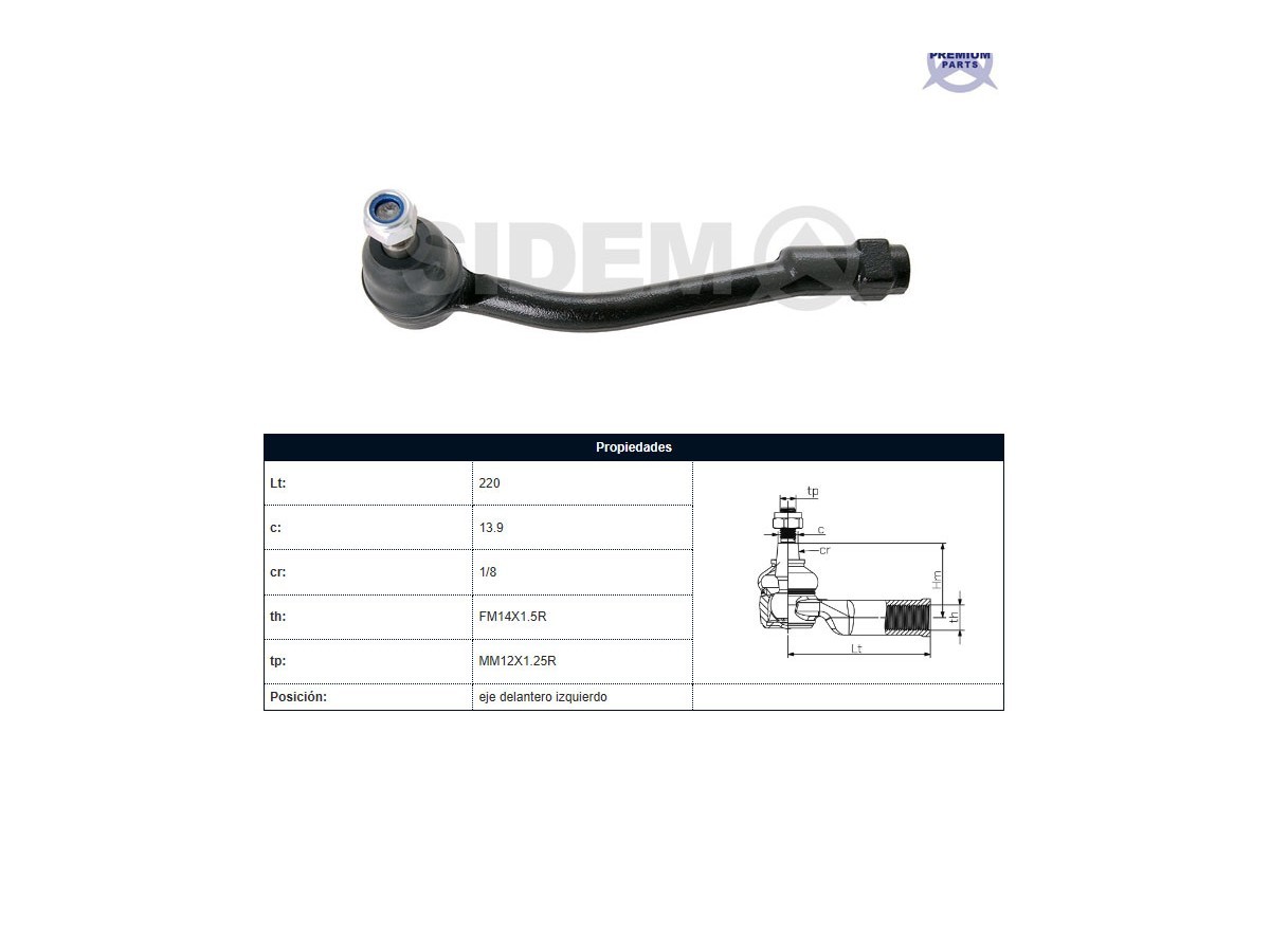 Puntero Hyundai H1 Carroceria Tq Starex 05-25 Izq