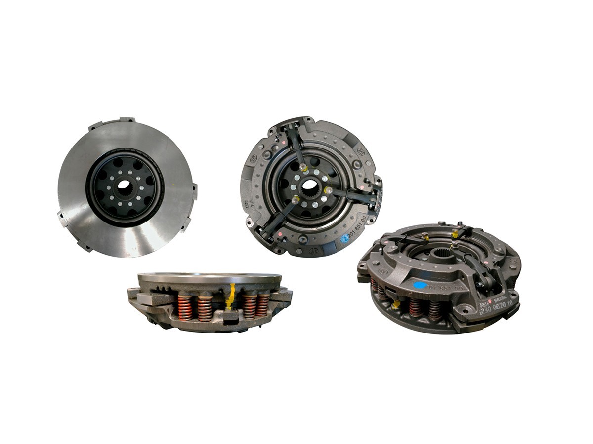 Placa Embrague Doble Massey Fergusson Tractor Mf 290 Doble Disco Embrague Organico/Mf 275 Doble Disco/Mf 265 Doble Disco Embrague 76-25 Ø251