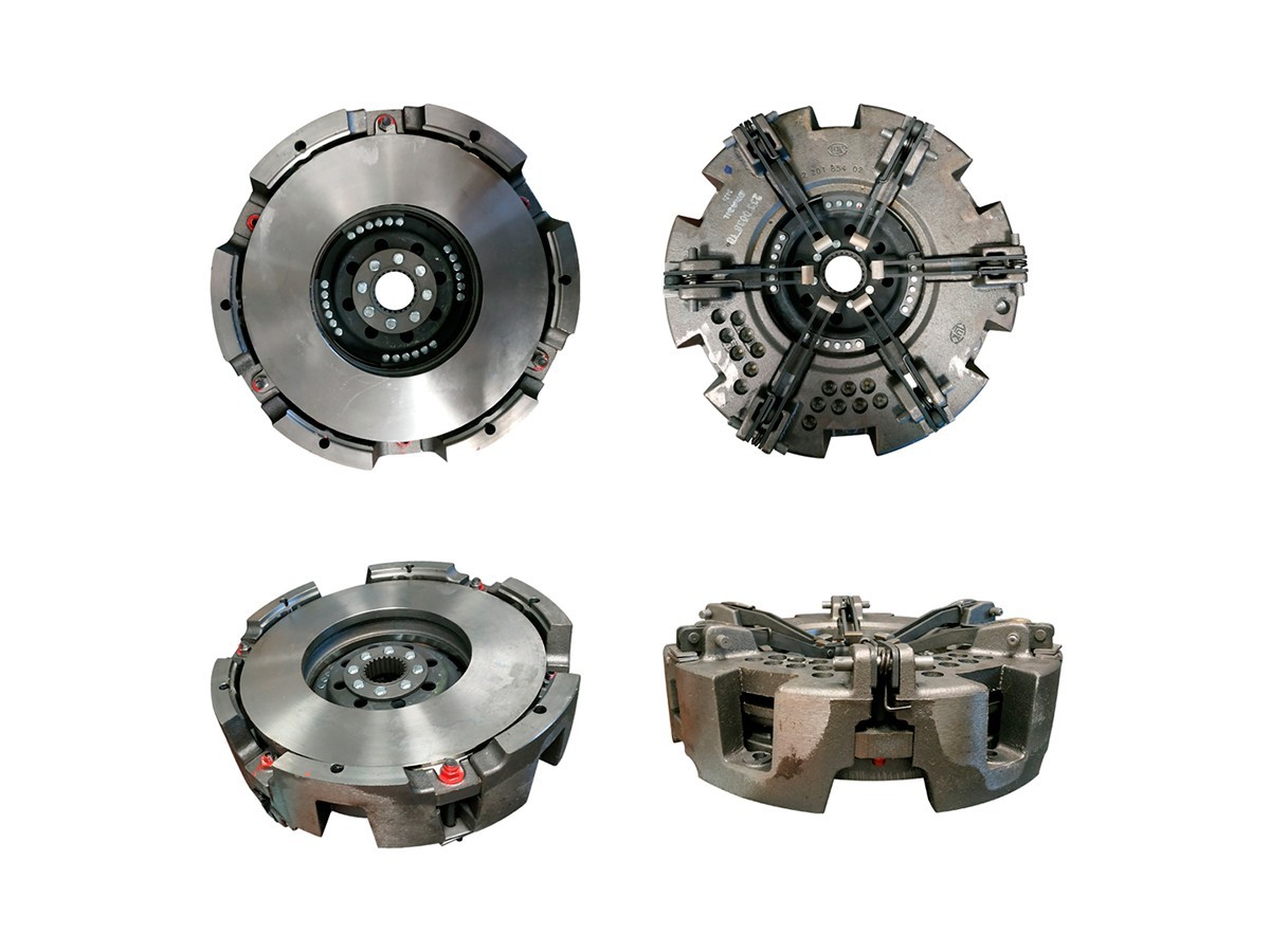 Placa Embrague Doble Massey Fergusson Tractor Mf 680/Mf 660/Mf 650 Doble Disco Embrague 94-25 Ø328