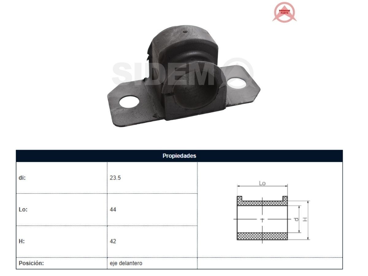 Buje Ford Ecosport 17-25 Der/Izq